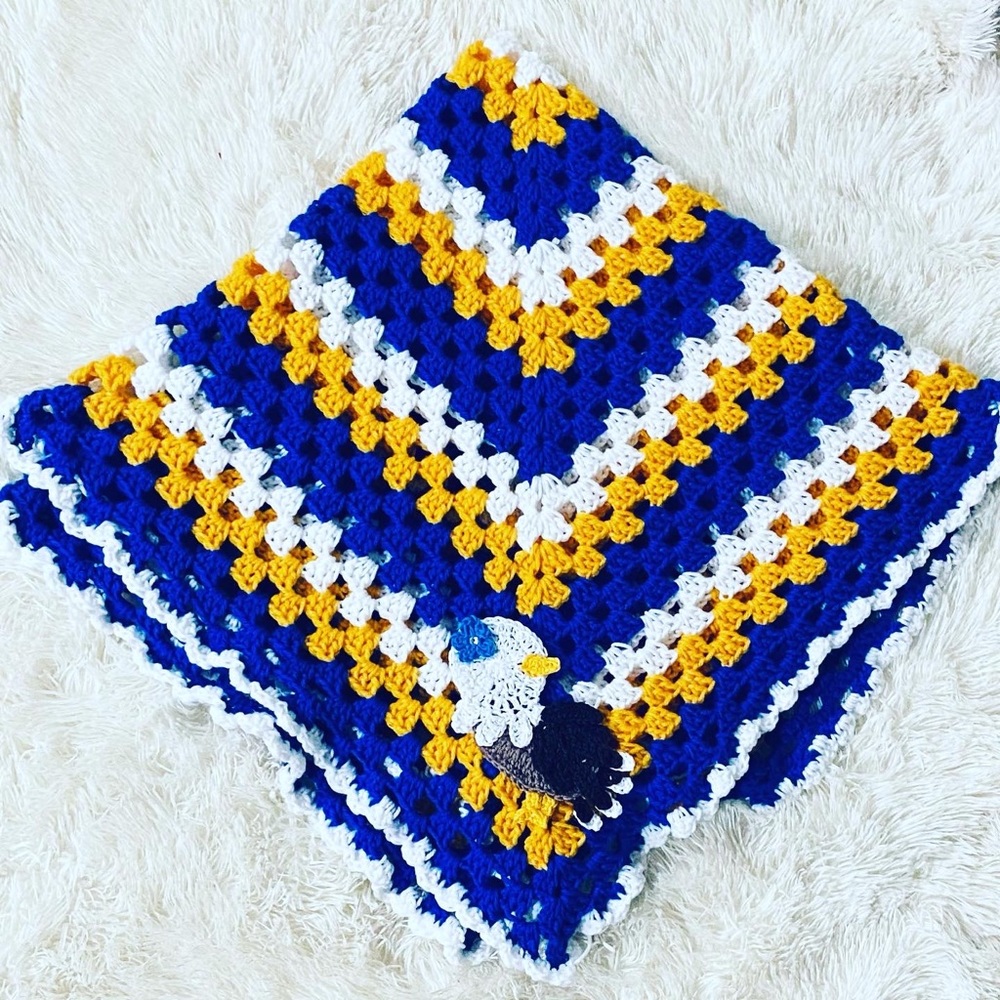 Crochet Granny Square Emily The Eagle